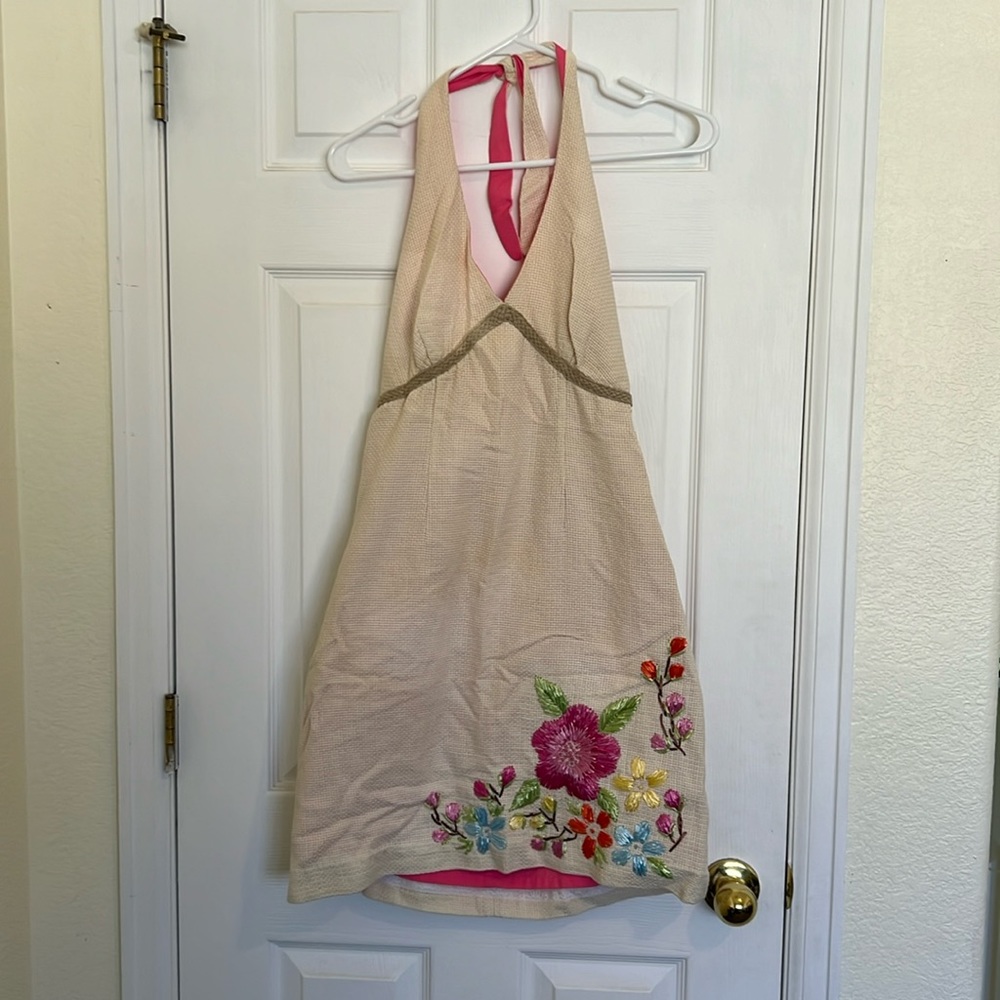 Adorable vintage Lilly Pulitzer halter dress